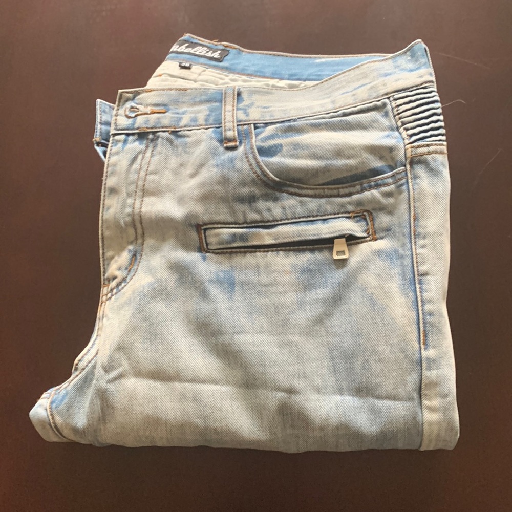 Embellish Jeans (Blue)